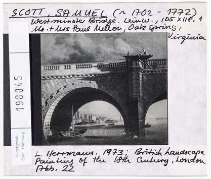 Vorschaubild Samuel Scott: Westminster Bridge 